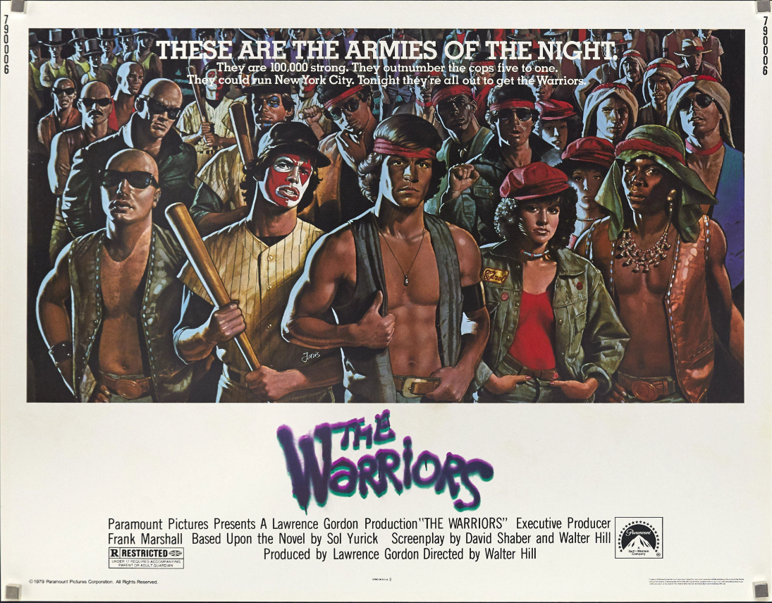 Warriors Movie Original Poster